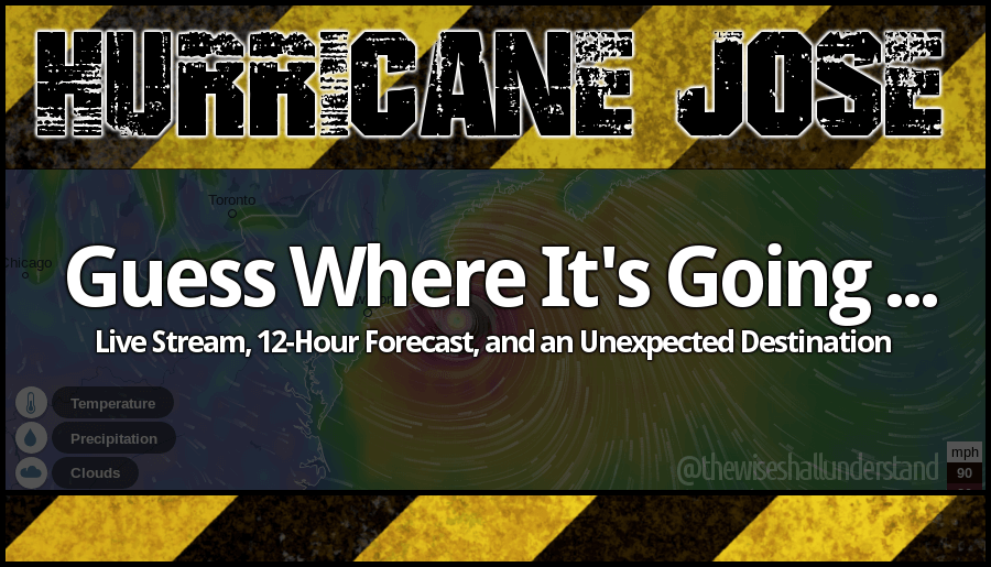 Hurricane Jose: Live Stream, 12-Hour Forecast, and an Unexpected Destination